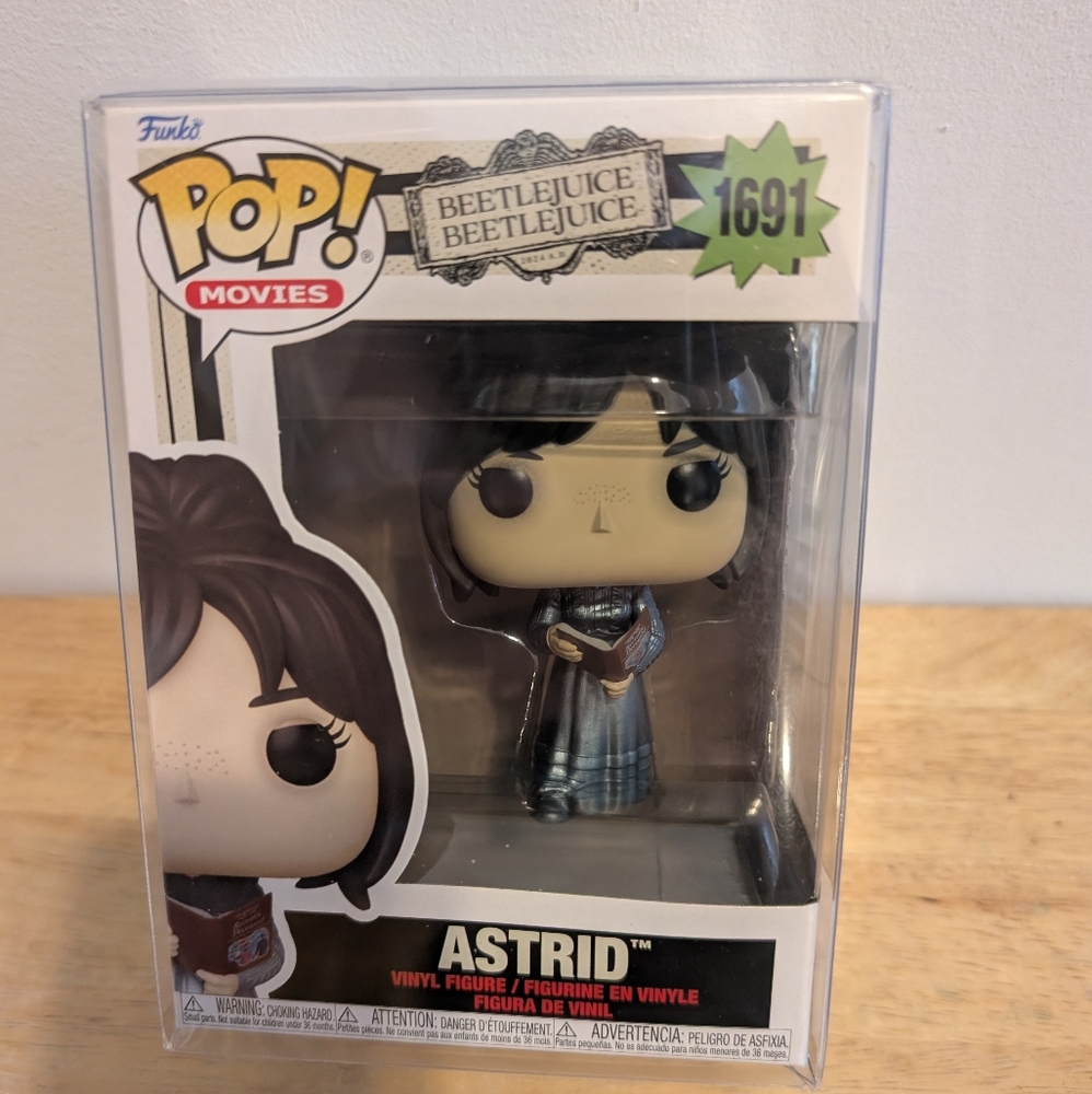 Funko Pop Astrid in Blue and Black Outfit